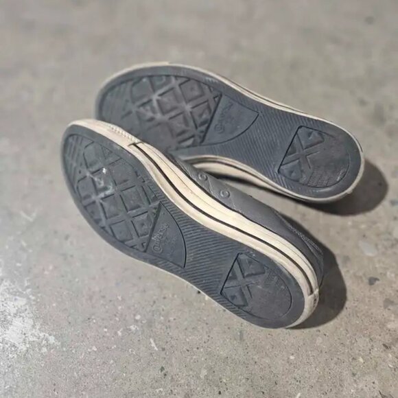 Converse Mountain Club - sneakers in a dark grey leather - Picture 4 of 5